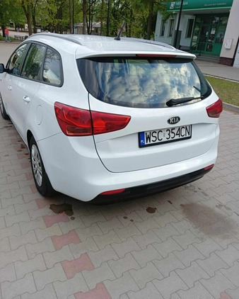 Kia Ceed cena 23600 przebieg: 330000, rok produkcji 2015 z Nidzica małe 232